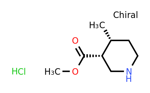 Methyl (3R,4R)-rel-4-methylpiperidine-3-carboxylate hydrochloride