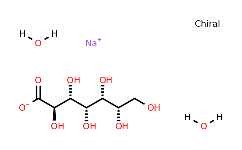 Sodium (2R,3R,4S,5R,6S)-2,3,4,5,6,7-hexahydroxyheptanoate dihydrate