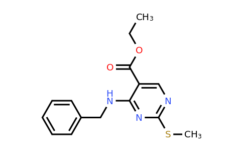 100973-67-9 | Ethyl 4-(benzylamino)-2-(methylthio)pyrimidine-5-carboxylate