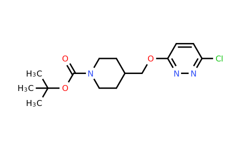 1010072-64-6 | Tert-butyl 4-(((6-chloropyridazin-3-yl)oxy)methyl)piperidine-1-carboxylate