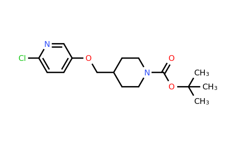1010115-38-4 | Tert-butyl 4-{[(6-chloropyridin-3-yl)oxy]methyl}piperidine-1-carboxylate