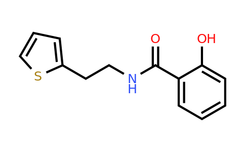 1011203-19-2 | 2-Hydroxy-N-(2-(thiophen-2-yl)ethyl)benzamide