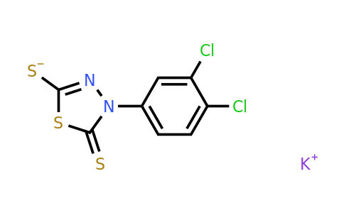1011405-03-0 | Potassium 4-(3,4-dichlorophenyl)-5-thioxo-4,5-dihydro-1,3,4-thiadiazole-2-thiolate