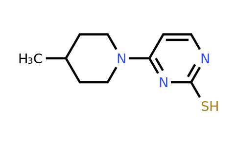 1011408-60-8 | 4-(4-Methylpiperidin-1-yl)pyrimidine-2-thiol