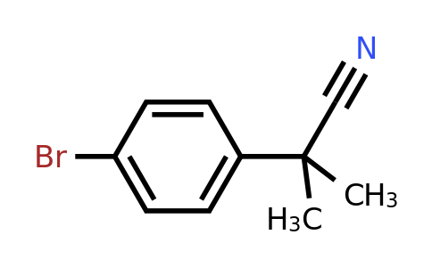 101184-73-0 | 2-(4-Bromophenyl)-2-methylpropanenitrile