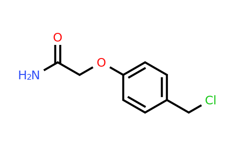 2-[4-(chloromethyl)phenoxy]acetamide