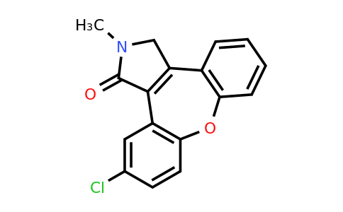 1012884-46-6 | 11-Chloro-2,3-dihydro-2-methyl-1H-dibenz[2,3:6,7]oxepino[4,5-c]pyrrol-1-one