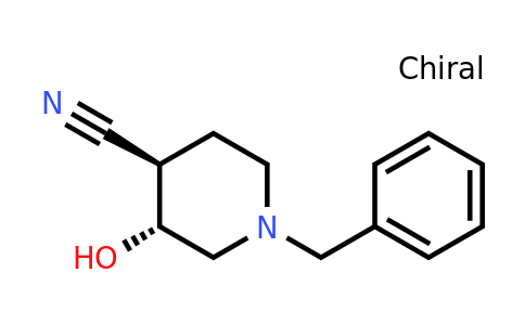 1013333-20-4 | rel-(3R,4R)-1-Benzyl-3-hydroxypiperidine-4-carbonitrile