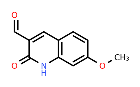 101382-55-2 | 7-Methoxy-2-oxo-1,2-dihydroquinoline-3-carbaldehyde