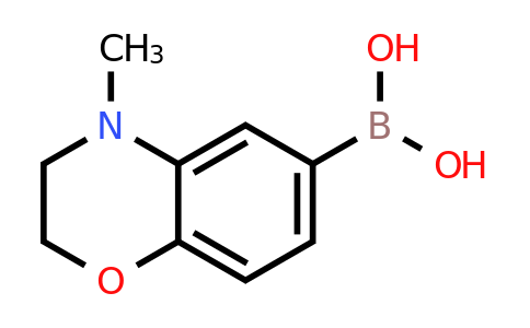 1015242-58-6 | 4-Methyl-2,3-dihydro-1,4-benzoxazine-6-boronic acid