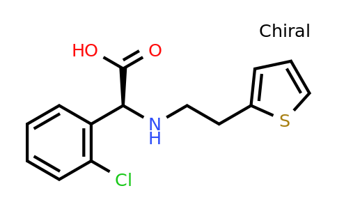 1015247-87-6 | (S)-2-(2-Chlorophenyl)-2-((2-(thiophen-2-yl)ethyl)amino)acetic acid (Clopidogrel Impurity)