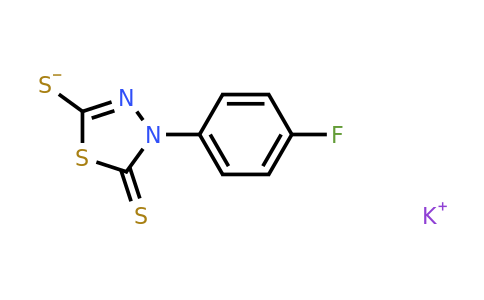1015533-23-9 | 3-(4-fluorophenyl)-1,3,4-Thiadiazolidine-2,5-dithione potassium salt (1:1)