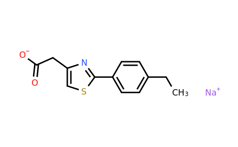 1015533-53-5 | Sodium 2-[2-(4-ethylphenyl)-1,3-thiazol-4-yl]acetate