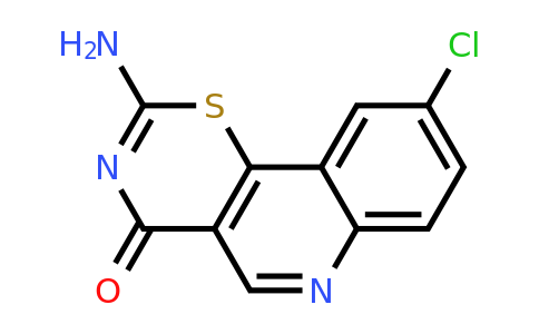 1015560-19-6 | 2-Amino-9-chloro-4H-[1,3]thiazino[5,6-c]quinolin-4-one
