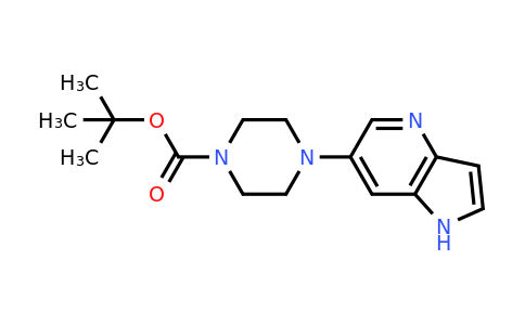 1015609-59-2 | Tert-butyl 4-(1H-pyrrolo[3,2-b]pyridin-6-yl)piperazine-1-carboxylate