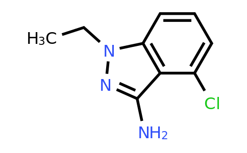 1015846-49-7 | 4-Chloro-1-ethyl-1H-indazol-3-amine
