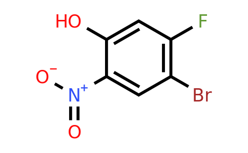 1016234-87-9 | 4-Bromo-5-fluoro-2-nitrophenol