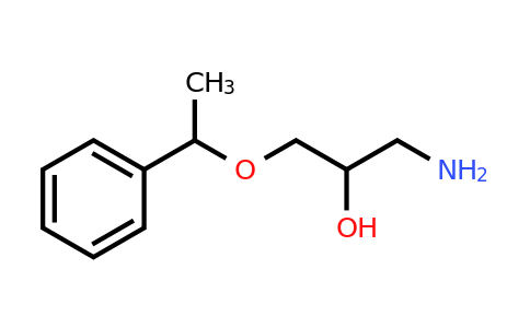 1-Amino-3-(1-phenylethoxy)propan-2-ol