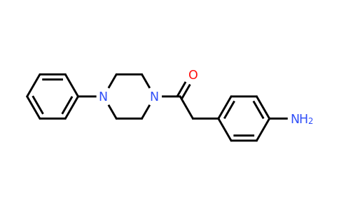 1016528-63-4 | 2-(4-Aminophenyl)-1-(4-phenylpiperazin-1-yl)ethan-1-one