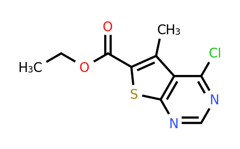 101667-98-5 | Ethyl 4-chloro-5-methylthieno[2,3-d]pyrimidine-6-carboxylate