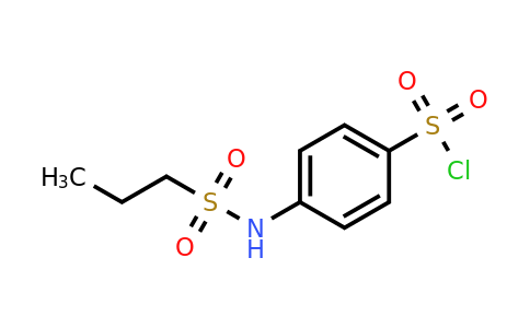 4-(Propane-1-sulfonamido)benzene-1-sulfonyl chloride