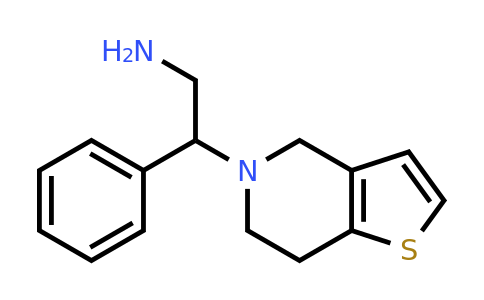 1016700-64-3 | 2-Phenyl-2-{4h,5h,6h,7h-thieno[3,2-c]pyridin-5-yl}ethan-1-amine