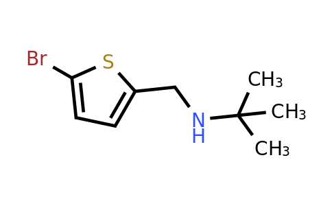 1016702-41-2 | n-((5-Bromothiophen-2-yl)methyl)-2-methylpropan-2-amine
