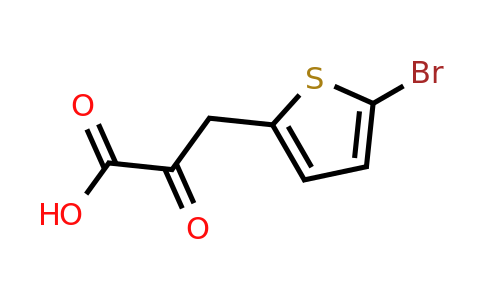 1016725-49-7 | 3-(5-Bromothiophen-2-yl)-2-oxopropanoic acid
