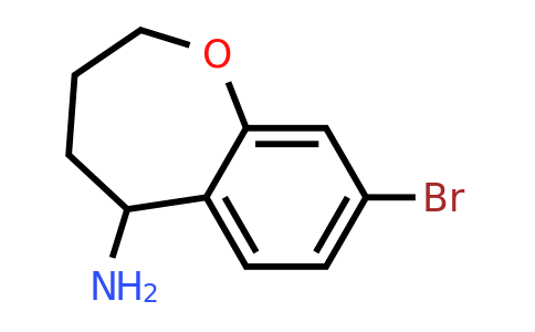 1016734-79-4 | 8-Bromo-2,3,4,5-tetrahydrobenzo[b]oxepin-5-amine