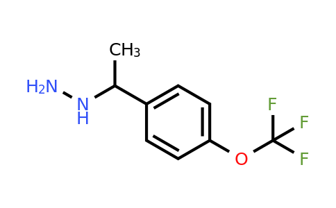 (1-(4-(Trifluoromethoxy)phenyl)ethyl)hydrazine