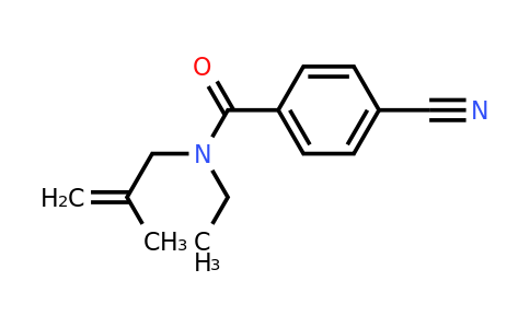 4-Cyano-N-ethyl-N-(2-methylallyl)benzamide