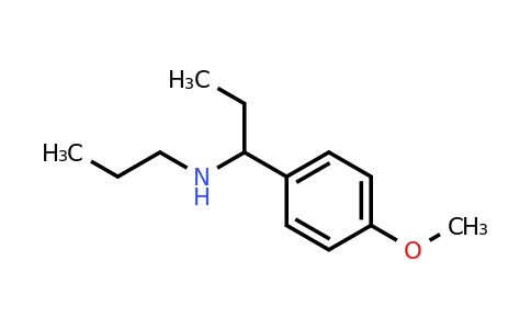 1-(4-Methoxyphenyl)-N-propylpropan-1-amine