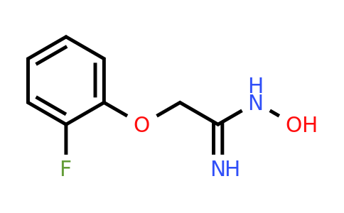 2-(2-Fluorophenoxy)-n'-hydroxyethanimidamide