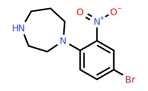 1016837-21-0 | 1-(4-Bromo-2-nitrophenyl)-1,4-diazepane