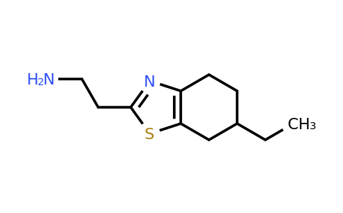 1016851-02-7 | 2-(6-Ethyl-4,5,6,7-tetrahydrobenzo[d]thiazol-2-yl)ethan-1-amine