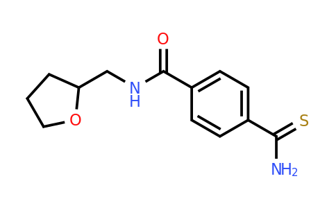 4-Carbamothioyl-N-((tetrahydrofuran-2-yl)methyl)benzamide
