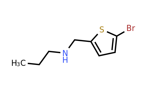 1017046-51-3 | n-((5-Bromothiophen-2-yl)methyl)propan-1-amine