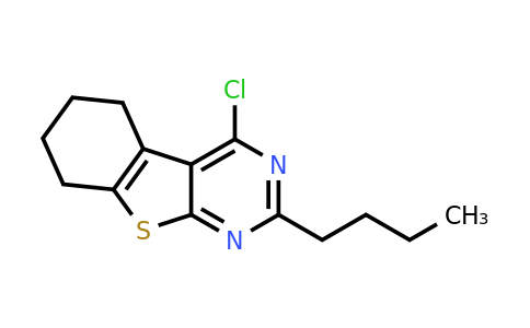 1017082-24-4 | 2-Butyl-4-chloro-5,6,7,8-tetrahydrobenzo[4,5]thieno[2,3-d]pyrimidine