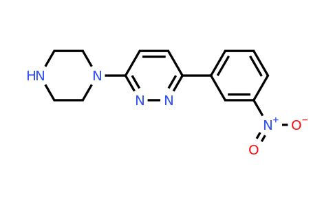 1017117-48-4 | 3-(3-Nitrophenyl)-6-(piperazin-1-yl)pyridazine