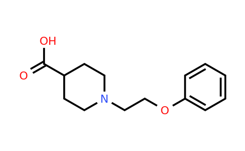1-(2-Phenoxyethyl)piperidine-4-carboxylic acid
