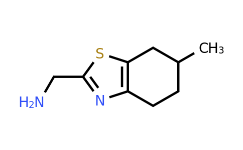 1017132-07-8 | (6-methyl-4,5,6,7-tetrahydro-1,3-benZothiazol-2-yl)methanamine