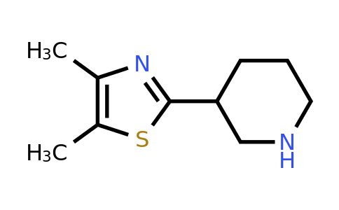 1017153-30-8 | 3-(Dimethyl-1,3-thiazol-2-yl)piperidine