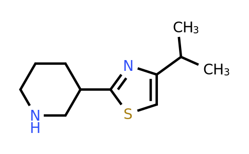 1017184-32-5 | 3-[4-(propan-2-yl)-1,3-thiazol-2-yl]piperidine