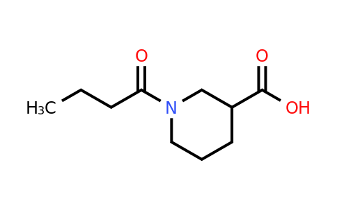 1017213-97-6 | 1-Butanoylpiperidine-3-carboxylic acid