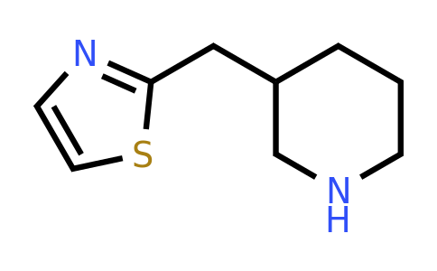 1017215-27-8 | 3-[(1,3-thiazol-2-yl)methyl]piperidine