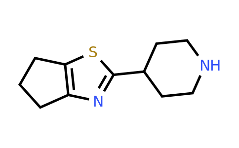 1017250-66-6 | 4-{4h,5h,6h-cyclopenta[d][1,3]thiazol-2-yl}piperidine