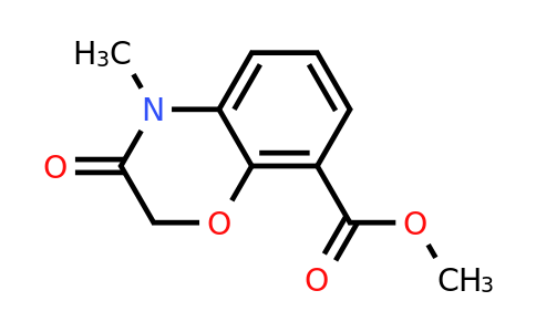 1017273-27-6 | Methyl 4-methyl-3-oxo-3,4-dihydro-2H-benzo[b][1,4]oxazine-8-carboxylate