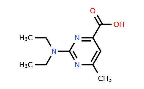 1017393-94-0 | 2-(Diethylamino)-6-methylpyrimidine-4-carboxylic acid