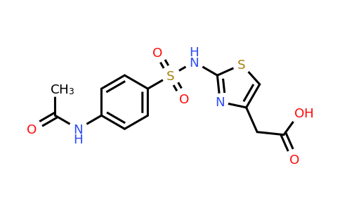 1017421-54-3 | 2-[2-(4-Acetamidobenzenesulfonamido)-1,3-thiazol-4-yl]acetic acid