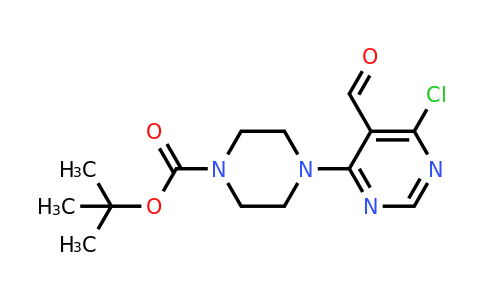1017782-55-6 | Tert-butyl 4-(6-chloro-5-formylpyrimidin-4-yl)piperazine-1-carboxylate